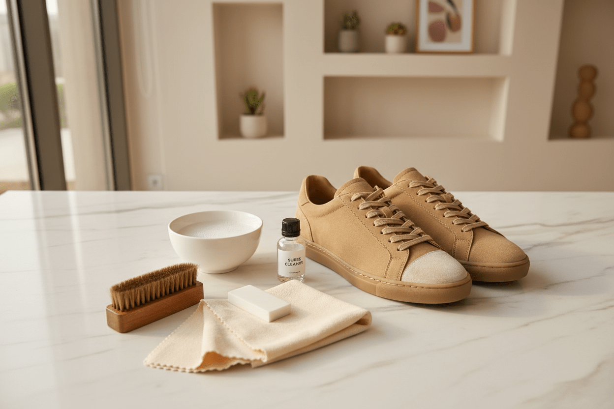 How to Clean Suede Shoes in Dubai UAE